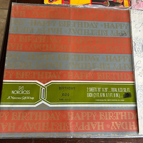 New vintage wrapping paper - Picture 2 of 6